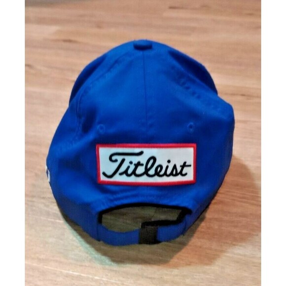 FootJoy Titleist Pro V1 Hat One Size Unisex Blue Strapback Cap Adjustable Golf * - Picture 5 of 16
